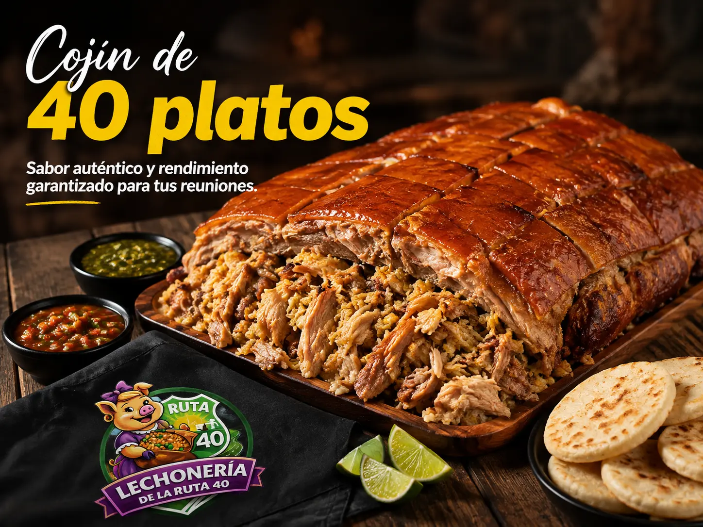 Cojín de 40 platos