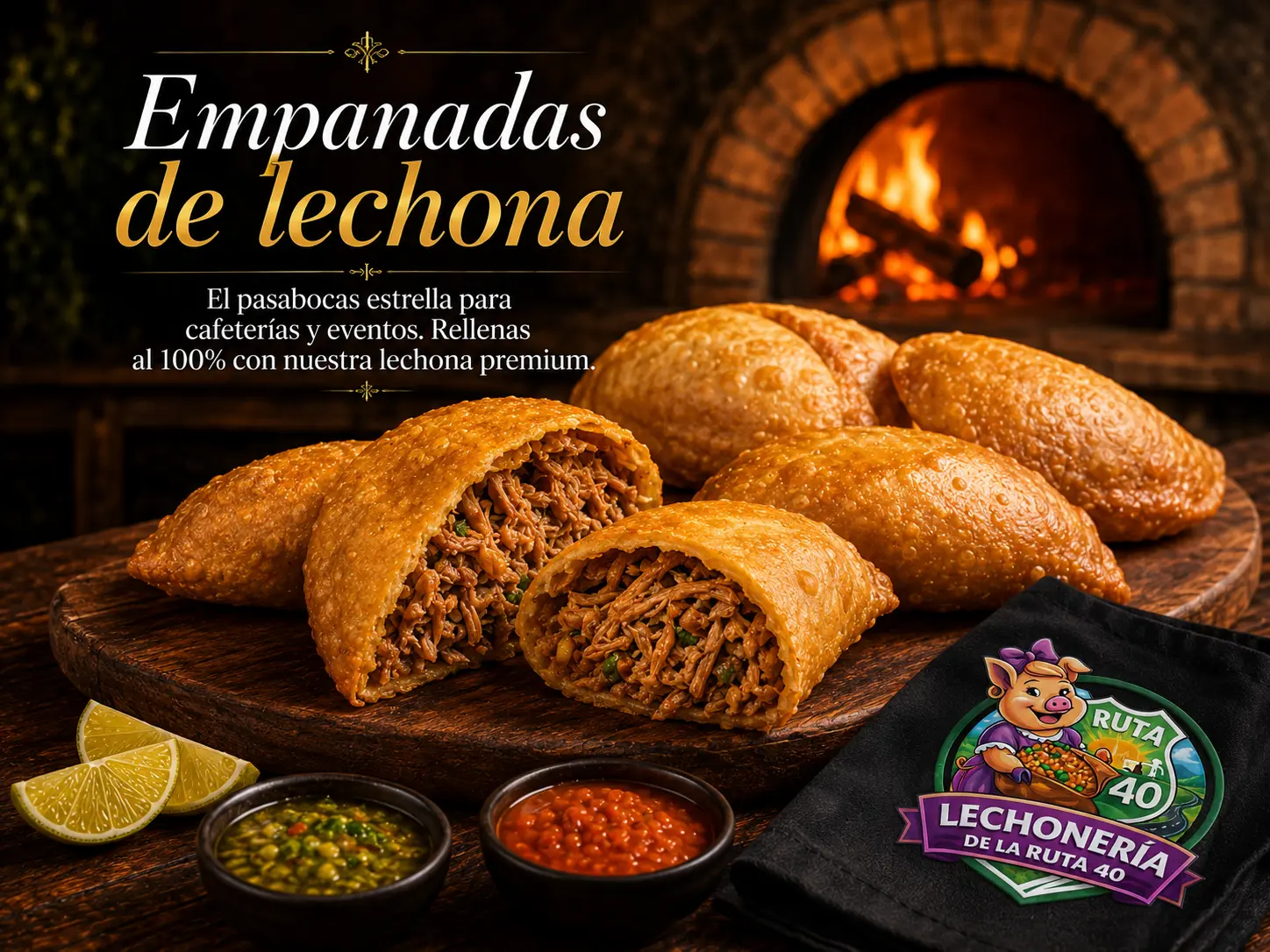 Empanadas de lechona